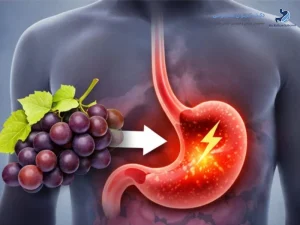 آیا انگور برای معده ضرر دارد؟